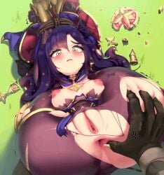1girls anus ass ass_grab asshole_opened_wide blush bondage breasts breasts_out captured claws close_up crying defeated erect_nipples exposed_ass exposed_pussy female female_focus genshin_impact hairless_pussy heels high_heels hilichurls_(species) huge_ass imminent_anal itsukarine looking_at_viewer lying mona_(genshin_impact) monster niveles no_bra nopan on_back pantyhose pov puffy_nipples pussy rape rope shaved_pussy shoes spread_anus tears tied_up tight_pussy torn_clothes torn_pantyhose twitching vagina