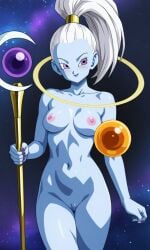 ai_generated angel blue_skin darkcry dragon_ball dragon_ball_super female female_only nude nude_female vados