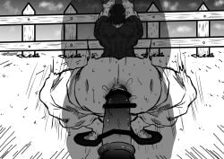 gay gay_anal gay_sex gn3g horsecock jujutsu_kaisen male male_only male_penetrated male_penetrating_male toji_fushiguro yaoi