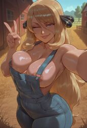 cynthia (pokemon) from pokemon by bancinq