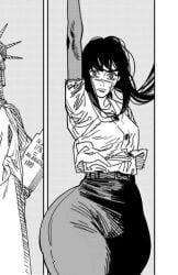 1girls alternate_body_type alternate_breast_size alternate_version_at_source alternate_version_available arm_up asolhoe black_hair bubble_butt chainsaw_man child_bearing_hips curvaceous curves curvy curvy_body curvy_female curvy_figure curvy_hips devil_(chainsaw_man) edit edited_official_artwork edited_screencap fully_clothed manga manga_page nipples no_color round_ass round_butt scars scars_on_face solo solo_female solo_focus statue_of_liberty thick_legs thick_thighs thunder_thighs thunderthighs twitter_link voluptuous voluptuous_female wide_hips yoru_(chainsaw_man)