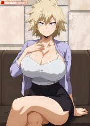1girls ai_generated aindroidparanoid ass bakugou_mitsuki big_ass big_breasts big_butt blonde_hair boku_no_hero_academia breasts busty cleavage curvy cute fat_ass female female_only gigantic_breasts hair hi_res hips huge_ass huge_breasts human large_ass large_breasts legs massive_breasts milf mitsuki_bakugou mommy my_hero_academia narrow_waist pencil_skirt slim_waist tagme thick_ass thick_thighs voluptuous waist wide_hips
