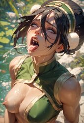 toph bei fong from avatar the last airbender by jinora12345