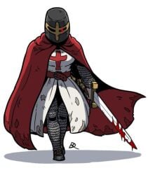 age_of_empires_2 armor armored_boots female female_knight historical historical_porn kabewski kabooski01 knight templar templar_knight teutonic_knight