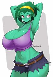 rottytops from shantae by allbeatnik