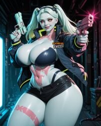 rebecca (edgerunners) from cyberpunk 2077 by kw0337