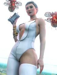 1girls 3d adriana_imai big_ass big_breasts breasts curvy dbd dead_by_daylight female hips hourglass_figure light-skinned_female light_skin slim_waist the_skull_merchant thick thick_hips thick_legs thick_thighs thighs voluptuous waist wide_hips word2