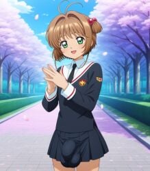1futa 1futanari ahoge ai_generated alternate_body_type alternate_breast_size balls big_ass big_breasts breasts brown_hair cardcaptor_sakura cock cum curves curvy curvy_body curvy_figure curvy_hips dickgirl erect_penis erection flat_chest futa_only futa_sans_pussy futanari futanari_only giant_penis gigantic_breasts girly green_eyes hi_res high_resolution highres horny horny_female huge_ass huge_balls huge_boobs huge_breasts huge_butt huge_cock huge_cumshot huge_testicles huge_thighs kingdesperadow3 kinomoto_sakura medium_ass medium_breasts medium_penis muscular penis sakura sakura_kinomoto school school_uniform schoolgirl sexy shiny_skin solo solo_focus solo_futa stable_diffusion testicles thick_thighs trans veiny_penis voluptuous worship