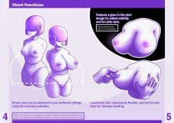 big_breasts boob_growth breasts femisapien fondling_breast glowing_nipples hexstyx instructions manual nipples parody purple_nipples robot robot_girl small_breasts text toy toy_robot wowwee