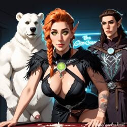 ai_generated baldur's_gate baldur's_gate_3 cum druid druid_feral kagha large_ass panties white_bear