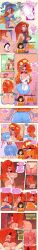 ass blowjob comic cumshot full_color lingerie magic magical_girl manga spanish_text uncensored vaginal_penetration