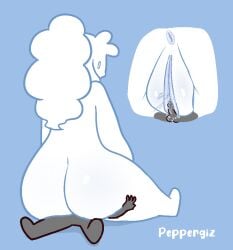 1boy 1girls anus ass balls big_ass cowgirl_position elemental elemental_creature elemental_girl female frotting giantess holding_legs larger_female male peppergiz ponytail pussy pussy_juice self_upload small_penis small_penis_adoration smaller_male squirting vaginal_penetration