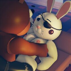 bunny (piggy) from piggy (game) by piggypornmodeller