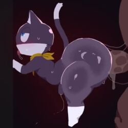2boys 2d a_cat_is_fine_too a_cats_gotta_do_what_a_cats_gotta_do against_wall anal anal_fluids anal_grip anal_sex anal_tugging animated anthro ass atlus big_ass big_butt big_penis biped black_body black_fur black_tail blue_eyes blush bodily_fluids bottom_heavy brown_body brown_skin dark-skinned_male domestic_cat duo erection felid feline felis femboy feral fur genital_fluids genitals huge_ass huge_cock interspecies kerchief large_ass large_penis leaking_cum leaking_precum lewdkitzu male male/male male_only male_shortstack mammal megami_tensei morgana_(persona) multicolored_body multicolored_ears multicolored_fur multicolored_tail multiple_boys neckerchief neckwear nu9mo penetration penile penile_penetration penis persona persona_5 precum precum_on_penis precum_string saliva saliva_drip saliva_string sega sex short_playtime shorter_than_10_seconds shortstack shortstack_male side_view sound sound_warning sweat tagme tail teapot_(body_type) tongue tongue_out video voice_acted white_body white_fur white_tail yaoi yellow_neckerchief
