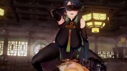 1boy 1girls 3d aether_(genshin_impact) age_difference animated big_breasts big_penis breedable_hips camera censored clothed_sex cum cum_in_pussy cum_inflated_belly cum_inside cumflation ejaculation fat_ass genshin_impact glasses horny_female inflation koikatsu koro22 long_hair mihoyo pleasure_face pubic_hair recording recording_video sex short_video shorter_than_30_seconds smiling sound squirting straight sweat tagme taller_female thick_thighs vaginal_penetration vaginal_sex video video_games visible_nipples xianyun_(genshin_impact)