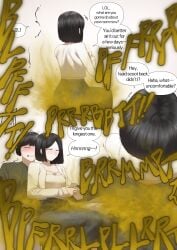 1girl 1girls ass ass_focus big_ass black_hair black_shorts blonde_female blonde_male boy boys brap brother brother_and_sister butt comic comic_page conversation dialogue fart fart_cloud fart_everywhere farting farts female femdom game gasbox girl hair hands_on_face hoodie huge_ass huge_butt huge_thighs jean_shorts jeans kemonomimi light-skinned_female light-skinned_male light_skin male playing shiny shiny_clothes short_hair sister sleeping smelly speech_bubble sweat sweatdrop sweating sweaty sweaty_body text thighs thighs_bigger_than_head white_clothes white_clothing yakbang