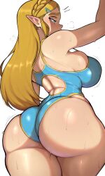 princess zelda from the legend of zelda by mrcornerguy