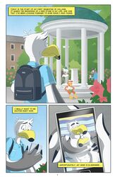 anthro anti_dev avian ayden_(brogulls) bailey_(brogulls) bird comic group male male_only page_1 page_number seagull