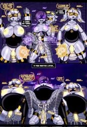 1boy 1girls 2futas after_sex anal_sex breasts comic cum cum_in_pussy cumflation erection female full-package_futa futa_on_futa futanari humanoid impregnation j_(murder_drones) male male_on_futa murder_drones n_(murder_drones) penis penis_in_pussy pregnant_female pregnant_futa rod_akihiro sex source_request uzi_(murder_drones) v_(murder_drones) vaginal_penetration