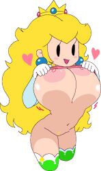 princess peach from mario (series) by cassettedream