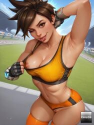 lena oxton from activision by philon