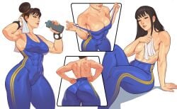 chun-li from street fighter by zesker