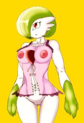 dark-moltres female gardevoir green_hair pokemon pokemon_(species) red_eyes