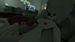 floppy_cock furry futa_only futanari knot loona_(helluva_boss) vrchat