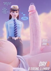 3d big_breasts big_penis breasts brigitte chainsmoker clear_cum d.va fat_ass futanari gigantic_penis huge_breasts huge_cock huge_penis hyper measurements overwatch penis police_officer_d.va text uncensored