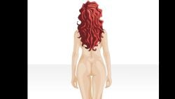 1girls animated ass ass_grab bouncing_ass breasts embarrassed embarrassed_nude_female enf female huge_breasts jiggle jiggling jiggling_ass long_hair naked nude pussy pussy_peek red_hair tagme video wavy_hair