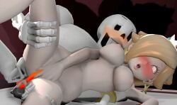 1boy 1girls 3d 3d_model blonde_female blonde_hair blonde_hair_female blushing_female blushing_male breasts crackship crossover eastern_and_western_character female gloves holding_leg holding_legs interspecies lying male male/female male_penetrating male_penetrating_female mario_(series) medium_breasts on_back open_mouth papyrus papyrus_(undertale) penetration penetration_through_clothes princess_rosalina rosetta_(super_mario_galaxy) scarf sex sfm skeleton source_filmmaker straight super_mario_galaxy surprised undertale undertale_(series) weird_crossover white-skinned_female