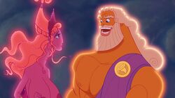 beard big_breasts blonde_hair blue_eyes breasts canon_couple disney edit female glow god goddess hera_(hercules) hercules_(disney) huge_breasts husband husband_and_wife large_breasts lipstick long_hair male muscles nipples nude open_mouth screenshot screenshot_edit smile teeth tied_hair tongue topless white_hair wife zeus zeus_(hercules)