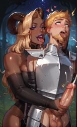 ai_generated big_breasts big_penis bimbo bimbo_body bimbo_lips black_lips black_lipstick black_makeup blonde_female blonde_hair blonde_hair_female blonde_hair_male blue_eyes blue_eyes_male breasts brown_body cock cum dark-skinned_female dark_makeup dark_skin demon demon_girl demon_horns demoness dick dominant_female domination dommy_mommy drool drooling exausted goth goth_girl goth_makeup gothic gothic_girl handjob handjob_from_behind horny horny_female light-skinned_male lips lipstick long_hair long_hair_female lot_of_cum loving_look makeup mature_female mature_woman milf mischievous mischievous_look mommy mommy_dom mommy_kink mommy_milkers open_mouth orgasm orgasm_face penis pleasure_face prey puffy_lips reach_around saliva saliva_drip scream screaming screaming_in_pleasure seductive seductive_eyes seductive_mouth stable_diffusion submission submissive submissive_human submissive_male succubus succubus_horns surprise surprised surprised_expression surprised_face whotlol