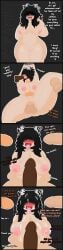 1girls 3boys 3boys1girl 3guys artist_name artist_signature big_breasts big_butt big_thighs black_hair black_penis blowjob blush blushing_female boobjob breasts breasts_out chubby chubby_female comic comic_panel completely_nude cum cum_drip cum_in_mouth cum_on_body cum_on_breasts daddy degradation dialogue ear_piercing enjoying enjoying_sex eyes_covered facial female female_focus foursome gangbang large_breasts light-skinned_female light_skin messy_hair moraxii open_mouth penetration roblox roblox_avatar robloxian stomach stomach_bulge text thick_ass thick_thighs thighs tounge_out vaginal_penetration video_game_character video_games white_penis wolf_ears