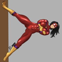 abs breasts cowtrunks jessica_drew marvel spider-woman