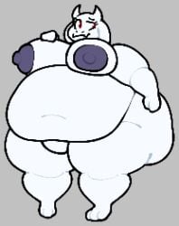 bbw big_breasts breasts chip_at_night cleavage female furry huge_breasts milf nipples overweight tagme thick_thighs toriel undertale wide_hips