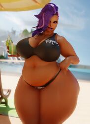 coolmaster98 curvy curvy_figure overwatch overwatch_2 sombra thick_thighs voluptuous voluptuous_female