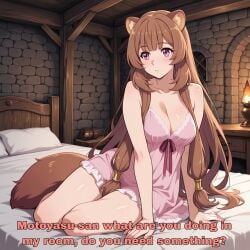 ai_generated bedroom cheating imminent_sex kitamura_motoyasu netorare raphtalia tate_no_yuusha_no_nariagari