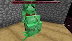 animated digestion female_pred game_over gameplay_mechanics male_prey minecraft mystic_summoner_(author) oral_vore pcraftrevorn sound tagme video vine_maiden vore