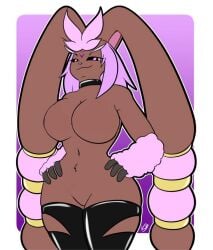 anthro artist_request artist_signature furry lopunny mega_lopunny nintendo pokemon pokemon_(species) tagme