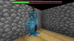 animated digestion female_pred game_over gameplay_mechanics male_prey minecraft mystic_summoner_(author) oral_vore pcraftrevorn sound tagme video vine_maiden_(wither) vore