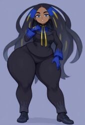 ai_generated bottom_heavy geeta_(pokemon) gvukub nintendo pokemon thick_thighs wide_hips