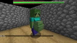 animated digestion female_pred game_over gameplay_mechanics male_prey minecraft mystic_summoner_(author) oral_vore pcraftrevorn sound tagme video vore zombie_(minecraft)