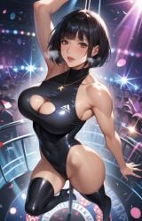 fubuki_(one-punch_man) one_punch_man pole_dancing tagme