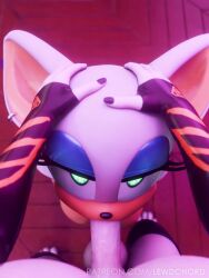 anthro big_ass big_breasts furry lewdchord oral pov rouge_the_bat sonic_(series) sonic_the_hedgehog_(series) sound tagme video voice_acted