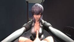 3d animated esk ghost_in_the_shell ghost_in_the_shell_stand_alone_complex kusanagi_motoko pov source_filmmaker