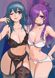 byleth_(fire_emblem) byleth_(fire_emblem)_(female) camilla_(fire_emblem) fire_emblem fire_emblem:_three_houses lingerie