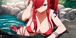 ai_generated brown_eyes erza_scarlet fairy_tail fairy_tail_100_years_quest juanpiamvs long_hair patreon patreon_username red_hair subscribestar subscribestar_username watermark