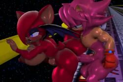 amy_rose anthro_penetrated big_ass big_breasts blackchaos64 furry genderswap_(mtf) legs_up mobian_(species) original_character original_characters shade_the_hedgehog shadow_the_hedgehog sonic_(series) sonic_oc sonic_the_hedgehog sonic_the_hedgehog_(series) sonique_the_hedgehog surge_the_tenrec tagme vaginal_penetration video