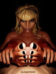 1boy barefoot feet female foot_fetish footjob galakziaftrdark magik_(illyana_rasputin) marvel marvel_rivals mutant_(marvel) russian x-men